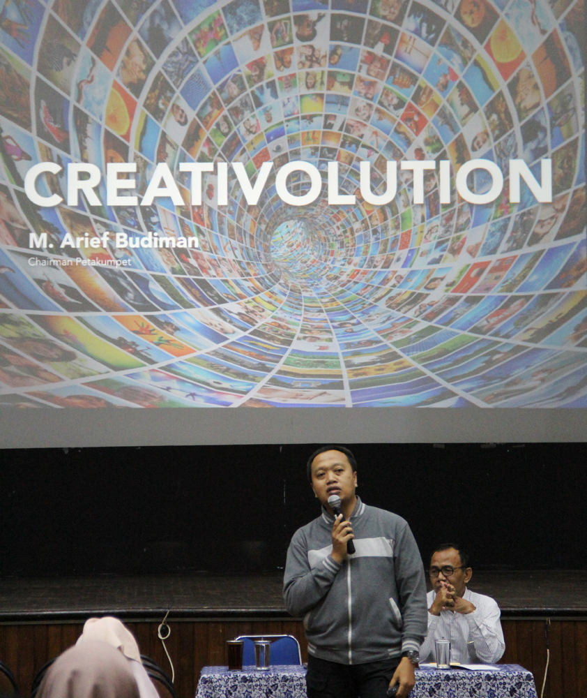 CEO Petak Umpet : Creativolution,  Lebih dari Sekedar Kreativitas