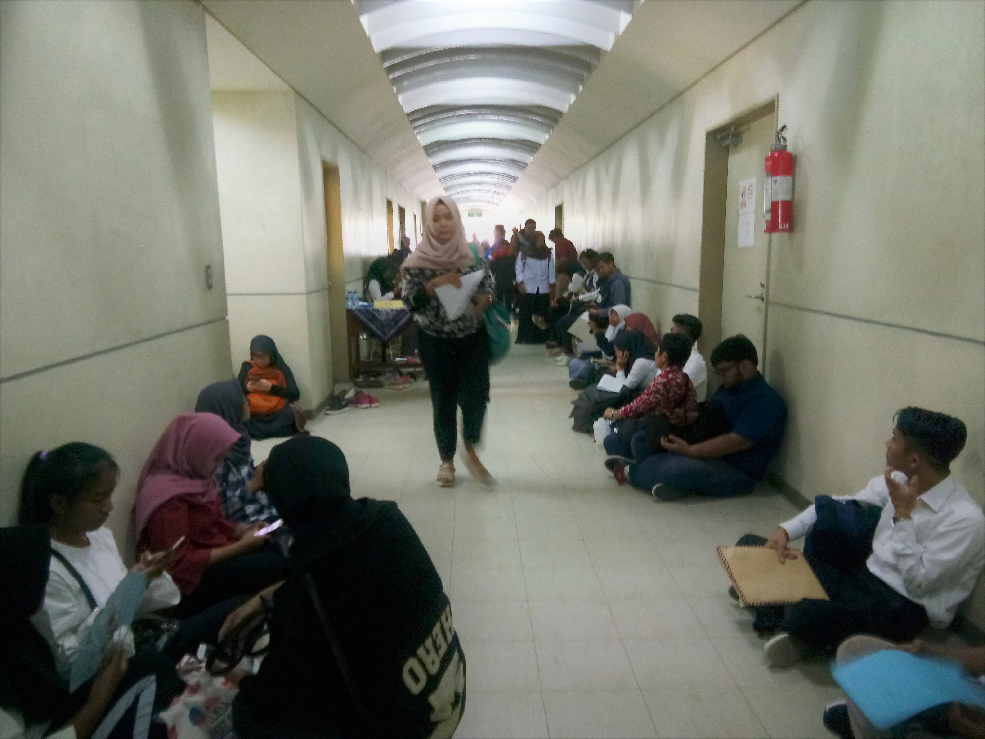 Ribuan Peserta Mengikuti Ujian Penerimaan Mahasiswa Baru STMM