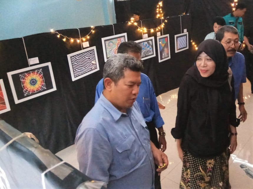 Noor Iza : “Saya Heran Karena Buagus Banget”  -	Pameran Nirmana Animasi dan Teknologi Permainan 2019 