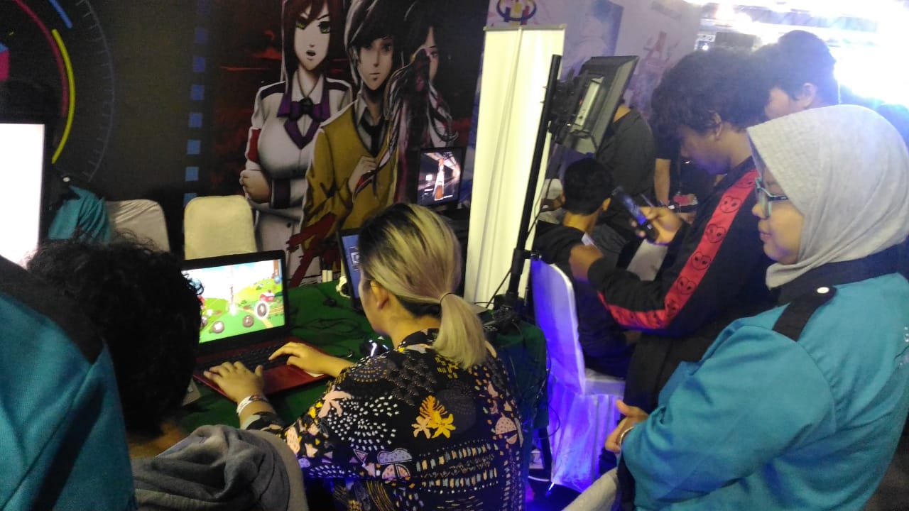 Prodi Teknologi Permainan STMM Ikuti Pameran Game  BEKRAF GAME PRIME (BGP) 2019