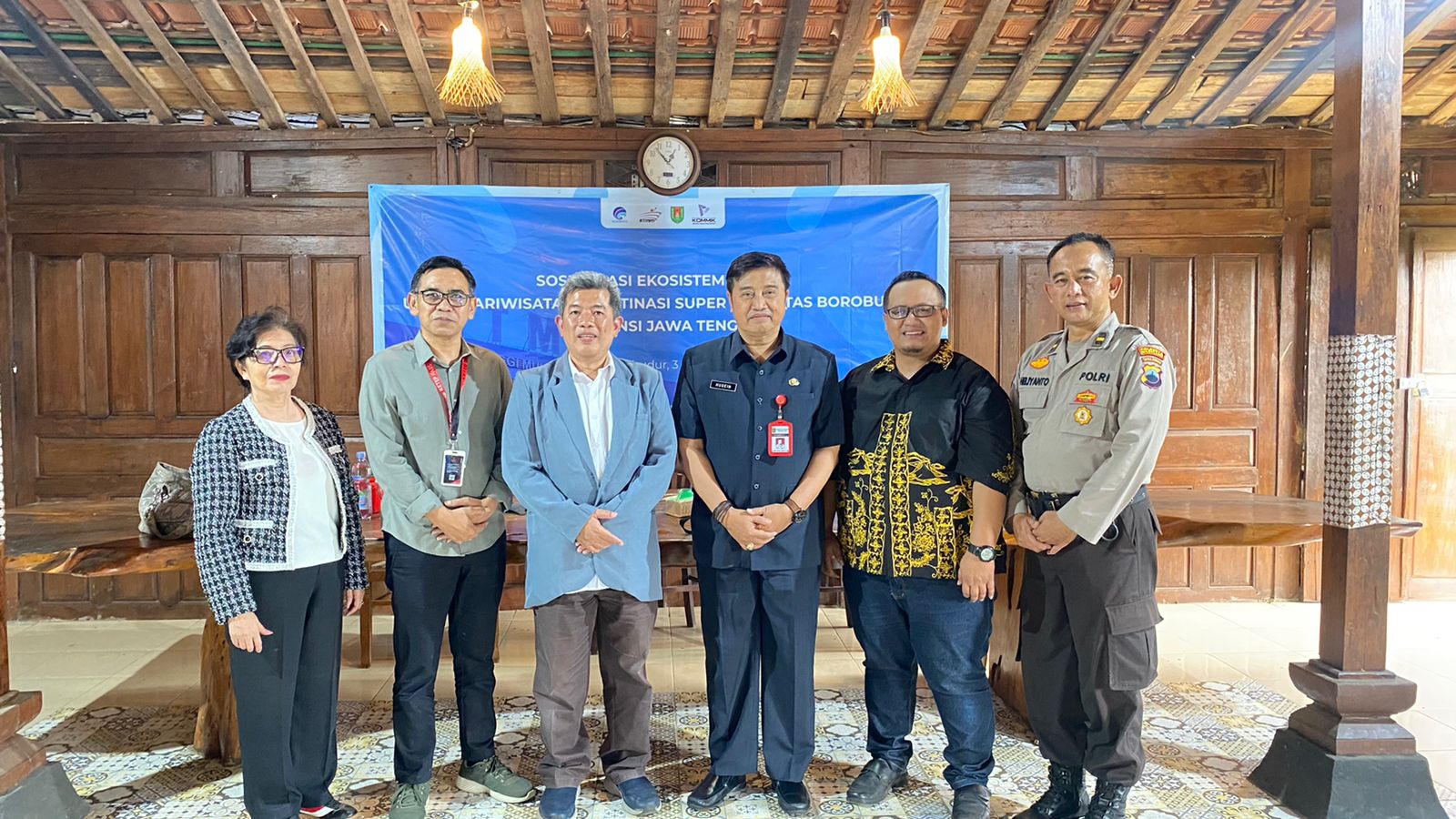 Perkuat Ekosistem Digital di Destinasi Super Prioritas (DSP) Borobudur STMM Kominfo Lepas 101 Mahasiswa KKN di Magelang