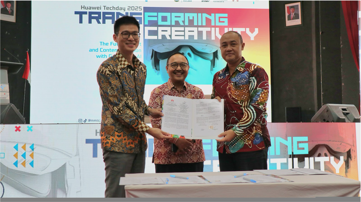 Huawei Techday 2025 “Transforming Creativity” Kolaborasi STMM dengan  Huawei Indonesia dan BSSN