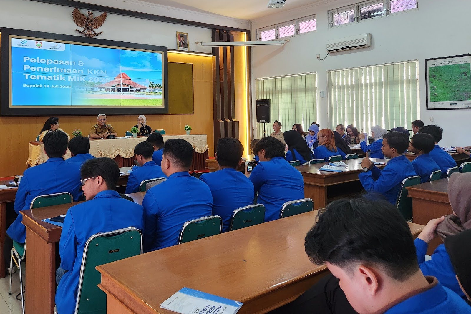 STMM Kirim 118 Mahasiswa KKN Tematik ke 12 Desa Boyolali