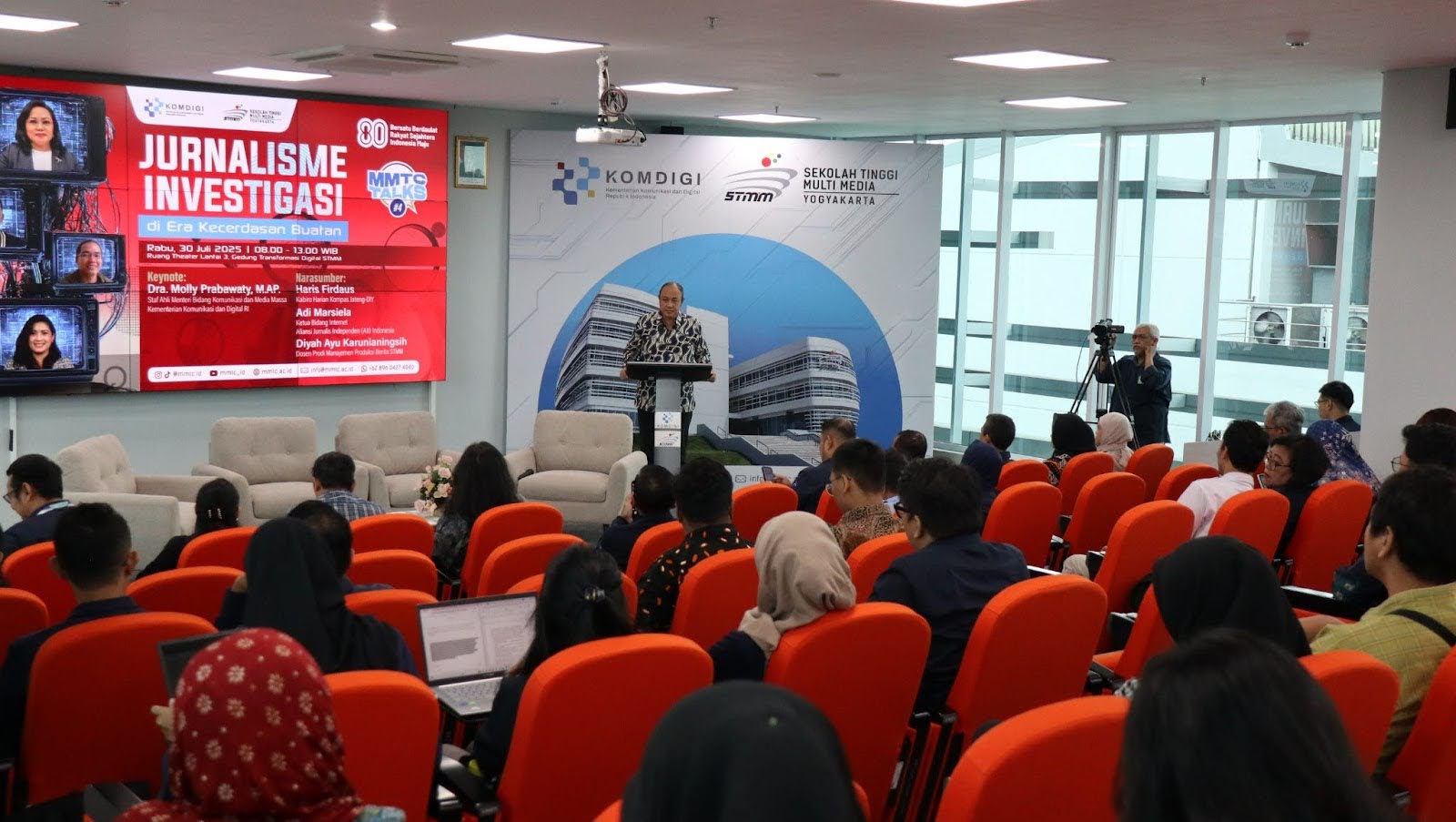 Diskusi MMTC Talks #4 “Jurnalisme Investigasi di Era Kecerdasan Buatan”
