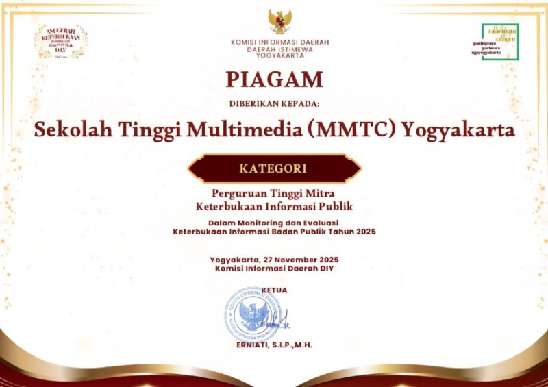 STMM Terima Penghargaan dari Komisi Informasi Daerah DIY
